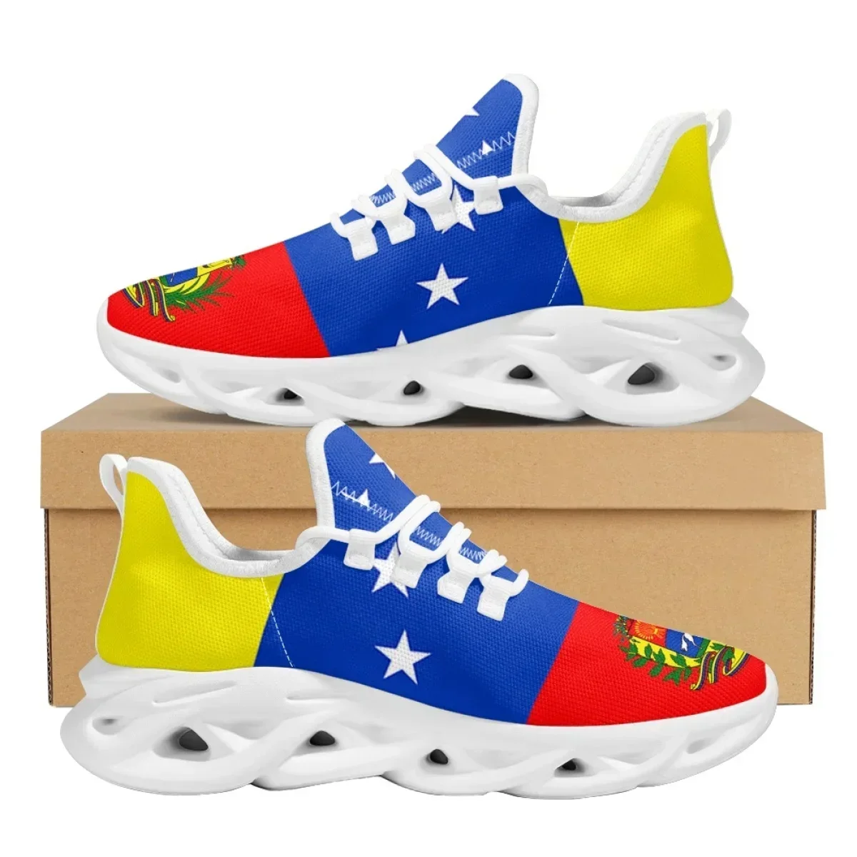 Sports Equipment For Running - Baskets drapeau du Venezuela pour femmes