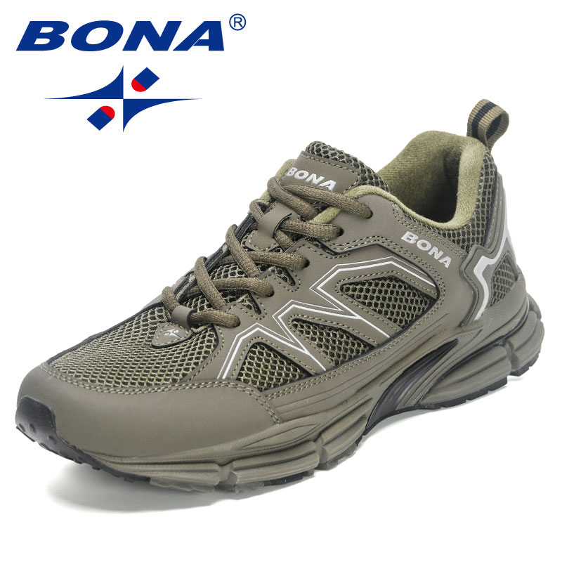 Sports Equipment Brands - BONA-Chaussures de course respirantes pour hommes,