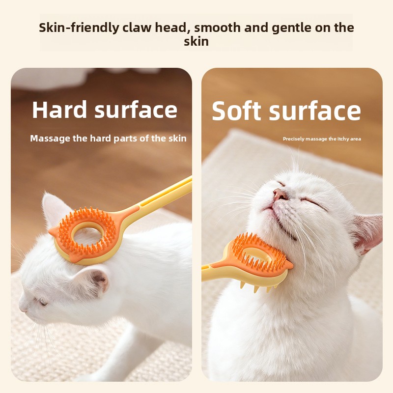 Lacrosse Stick Head - Bâton à gratter rétractable pour animaux