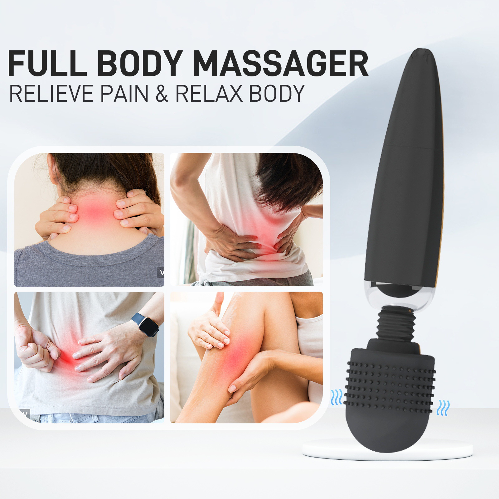 Lacrosse Stick Head - Bâton de massage électrique portable, 20