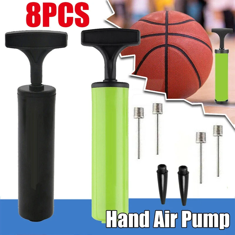 Basketball Pump Needle - Ensemble de pompe à ballon Portable,