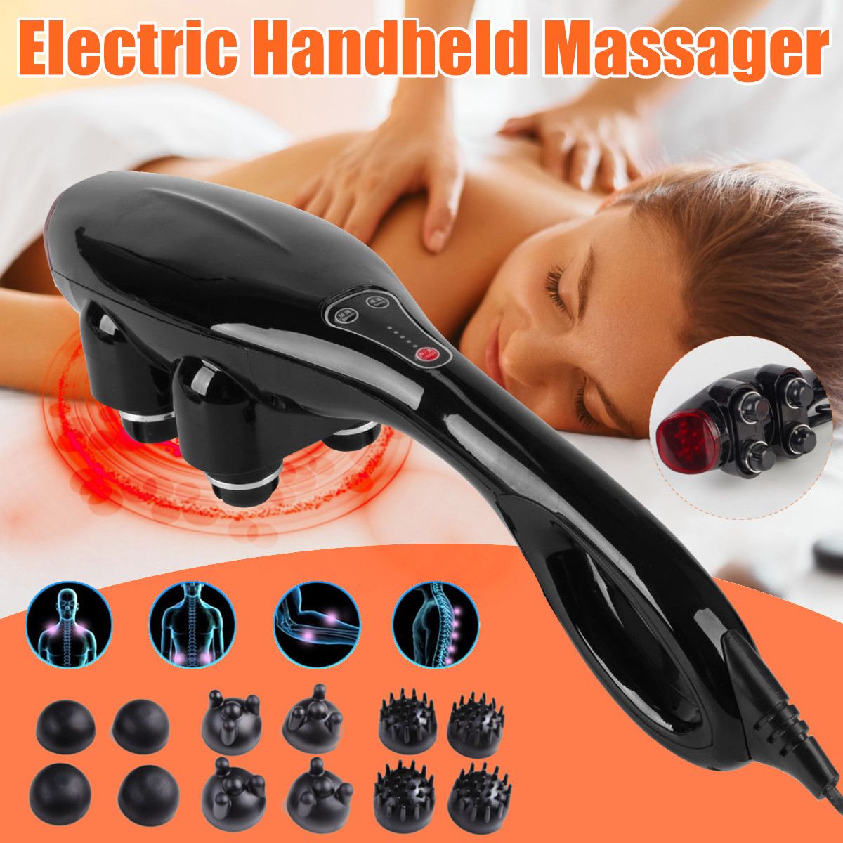 Lacrosse Stick Head - Masseur roi multifonctionnel puissant à quatre