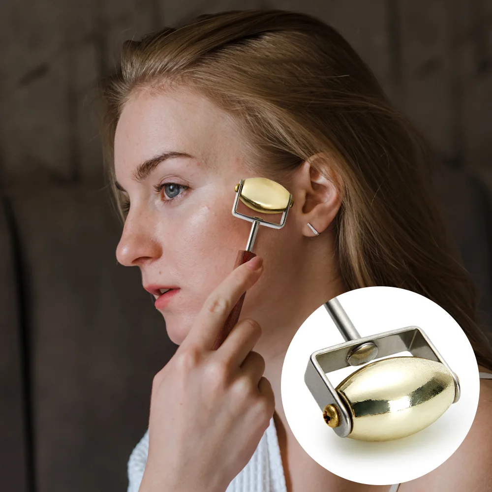 Lacrosse Stick Head - Rouleau de massage facial en acier