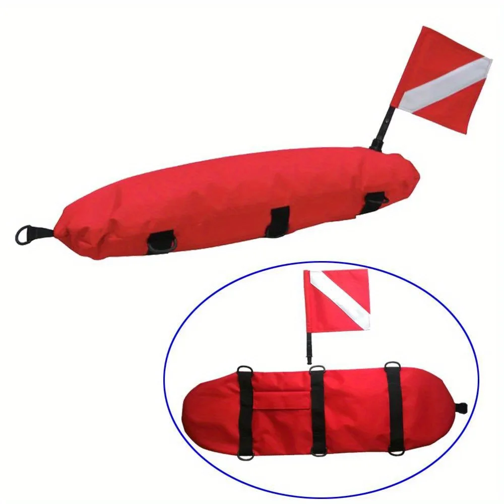 Pull Buoy Swimming - Bouée de signalisation gonflable pour la