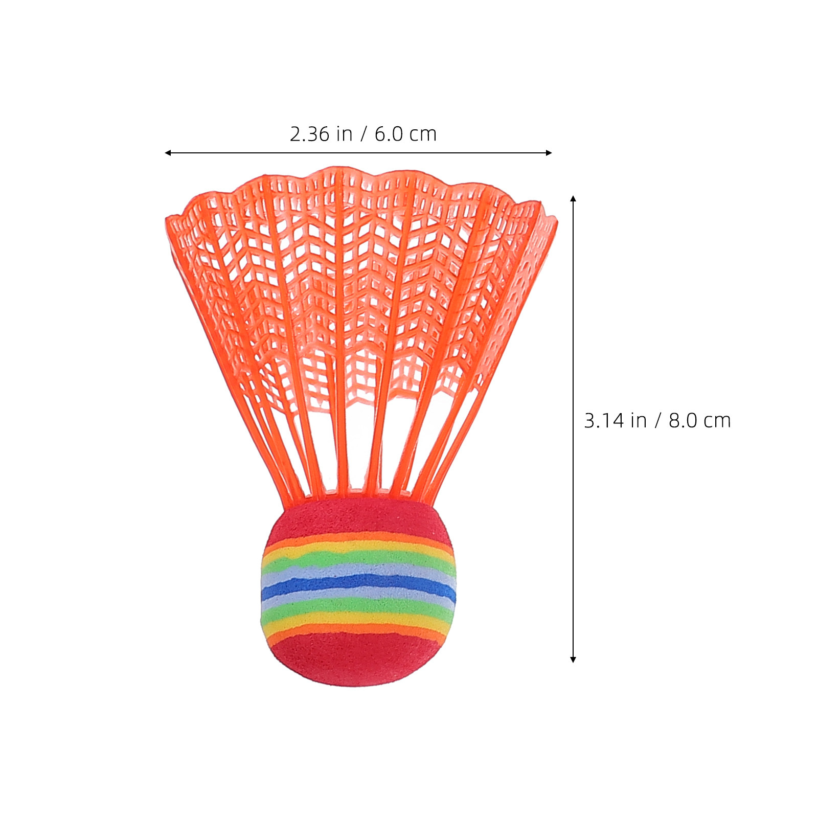Volants de badminton arc-en-ci - Sports Equipment For Badminton avis et prix