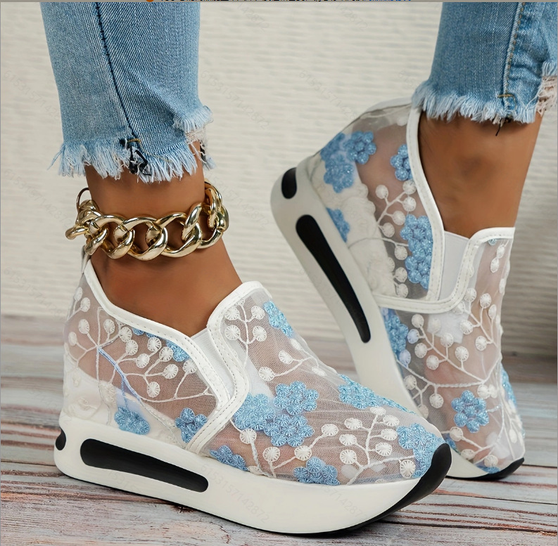 Chaussures plates en dentelle  - Sports Equipment For Running avis et prix